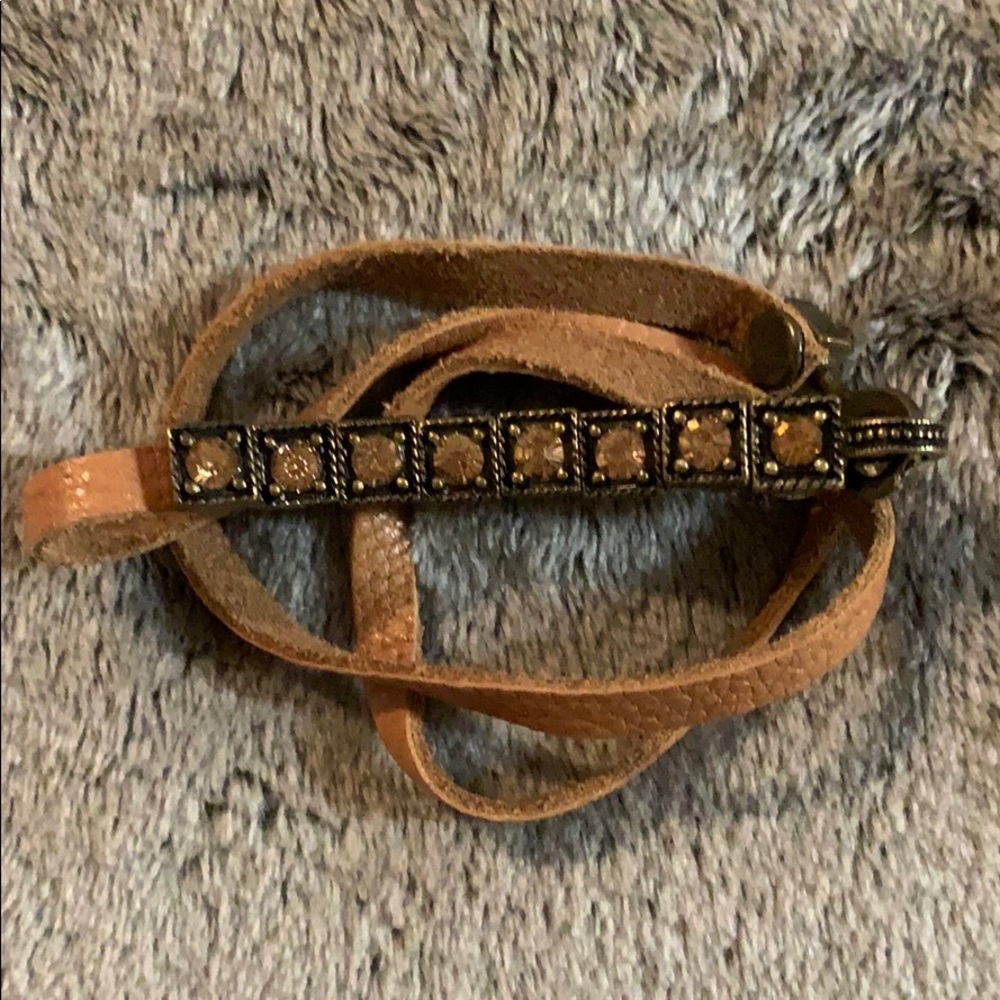 Leather Wrap Bracelet